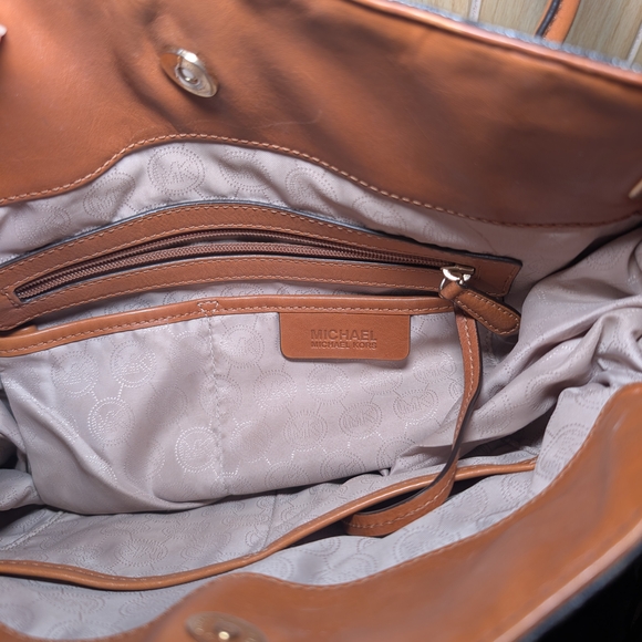 Michael Kors Brown and Tan Tote Bag - Picture 7 of 8